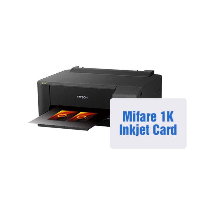 带喷墨打印机的可打印Mifare 1K RFID卡